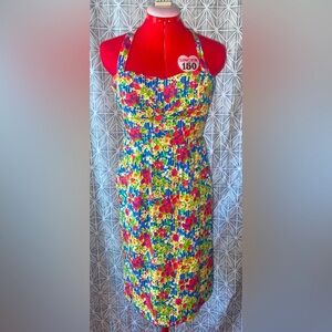 Girls From Savoy Floral Halter Dress